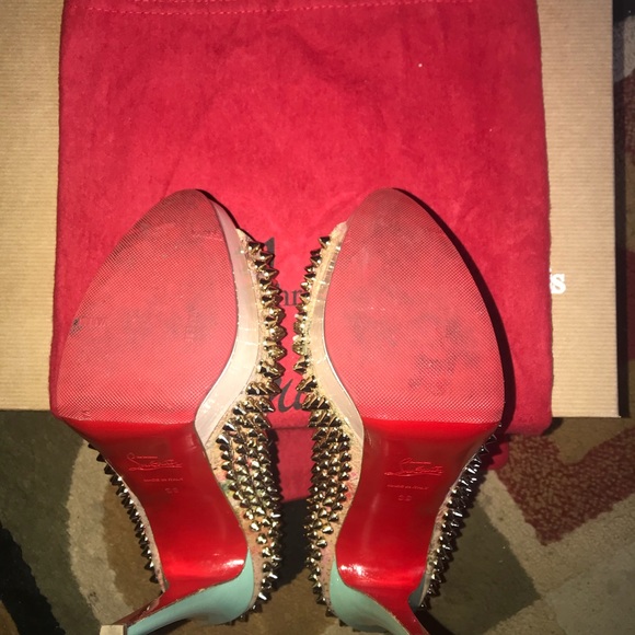 ‼️Flash Sale‼️ Christian Louboutin Lady Peep Spike - Picture 5 of 8